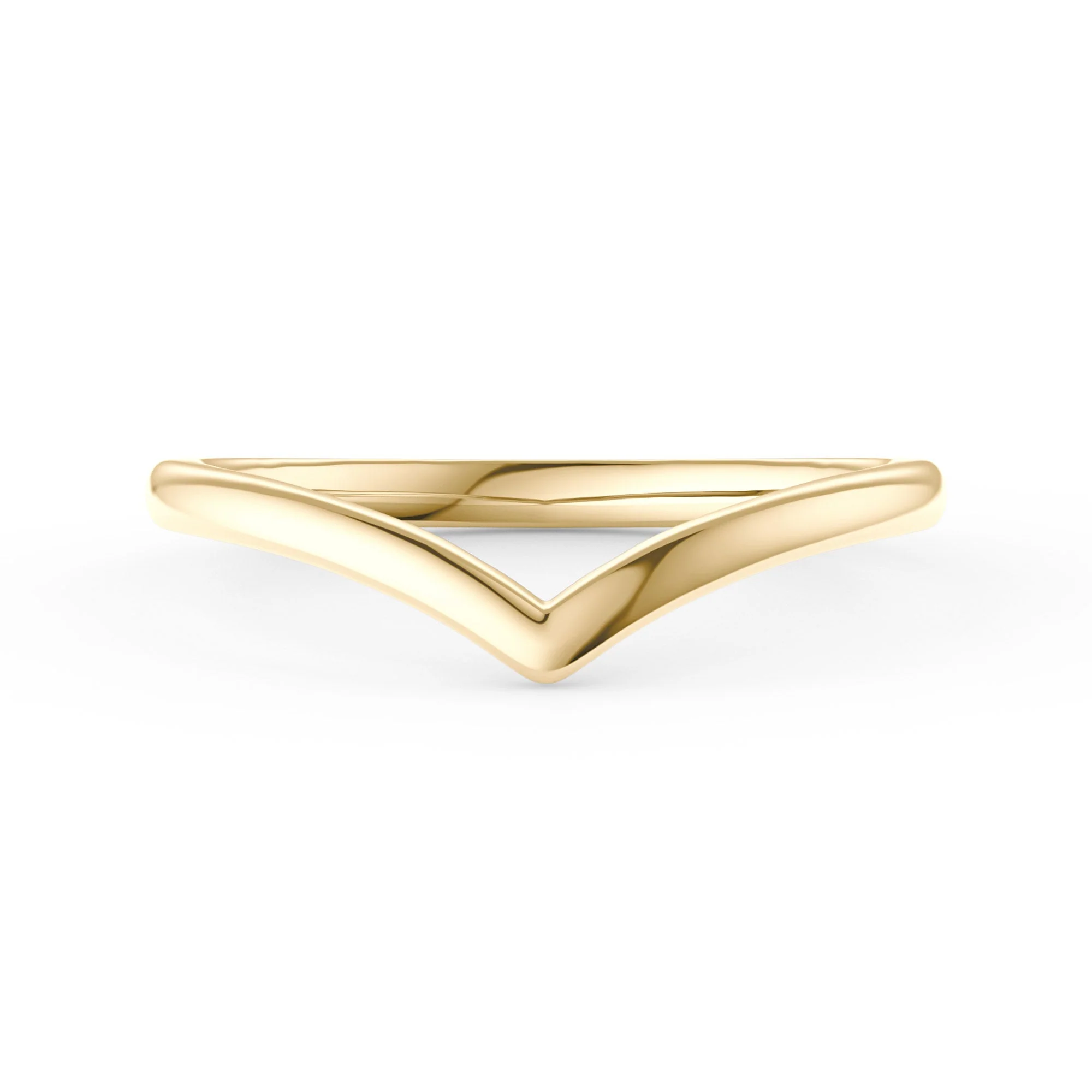 Minimalist V-Shaped Band - Image 4