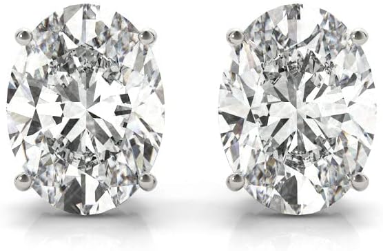 Aero Oval Stud Earrings - Image 4