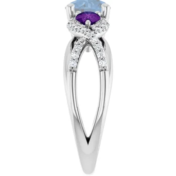 Amethyst Trio RIng - Image 3