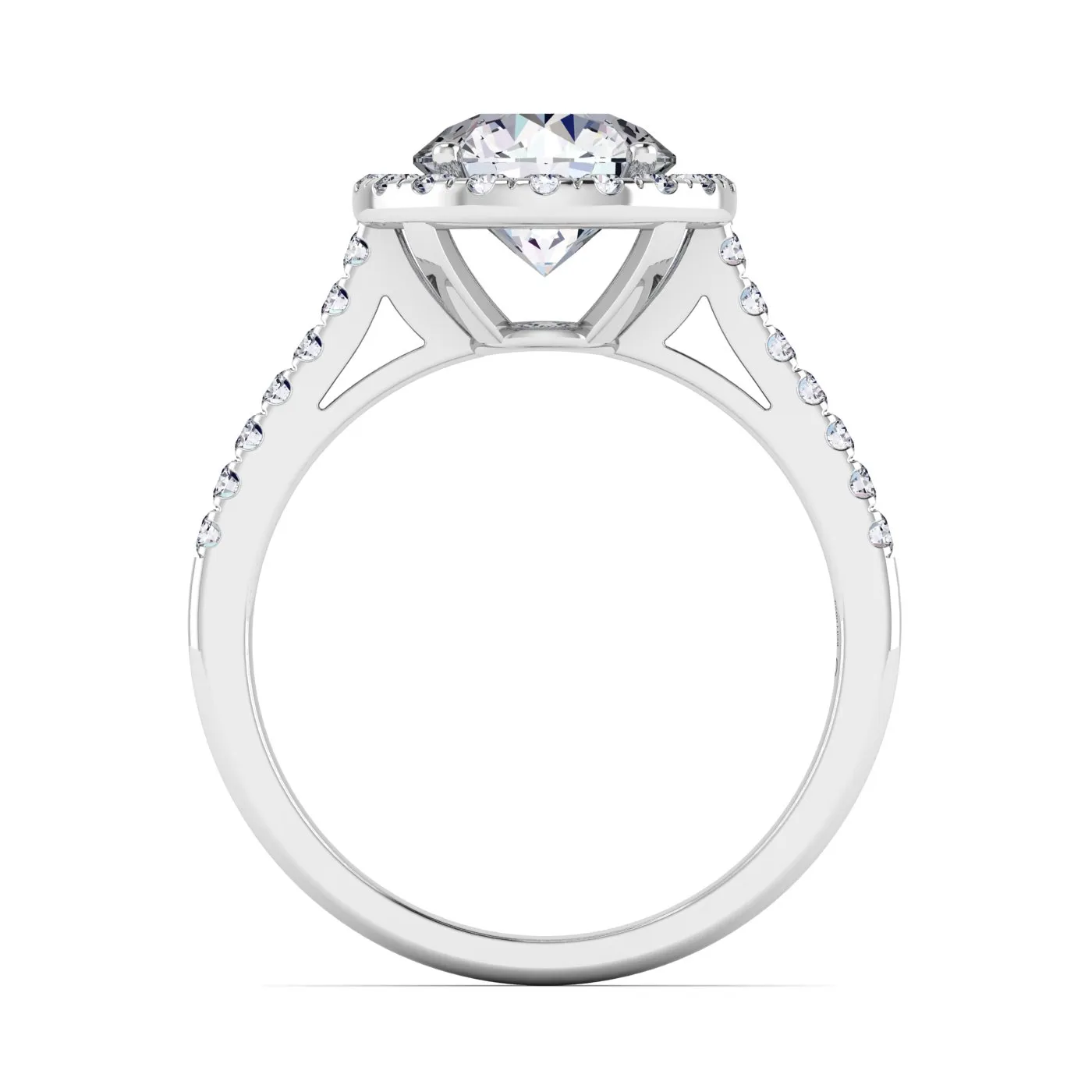 Celestial Halo Engagement Ring - Image 16
