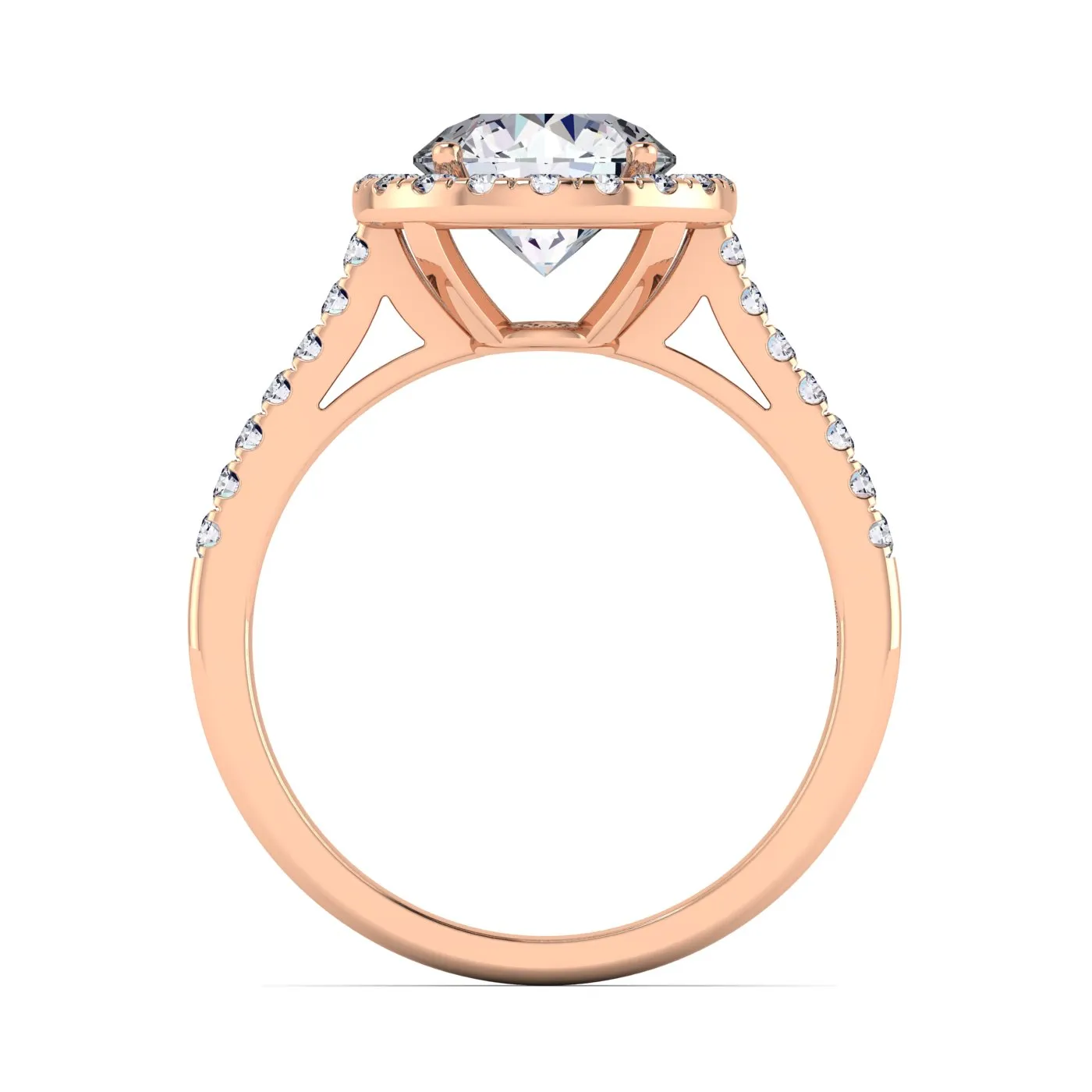 Celestial Halo Engagement Ring - Image 17
