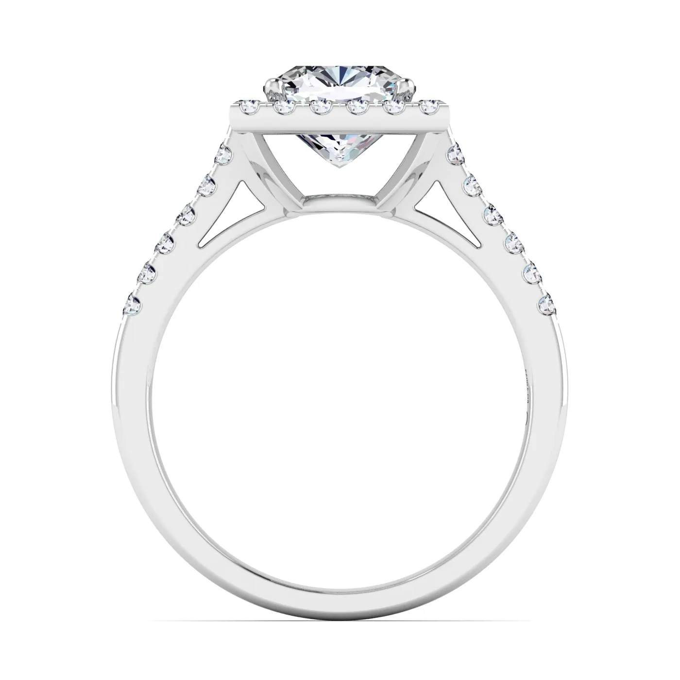 Celestial Halo Engagement Ring - Image 19