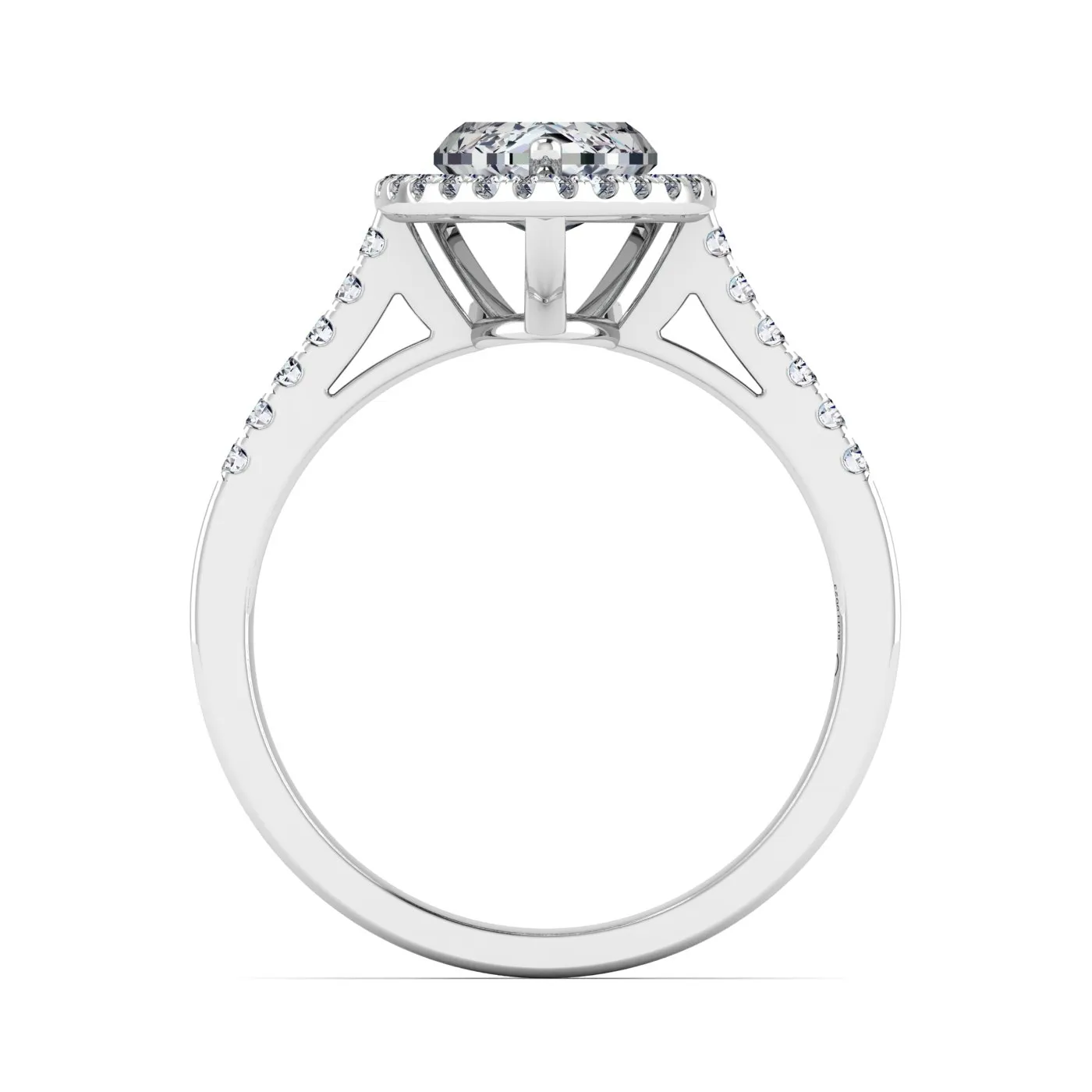 Celestial Halo Engagement Ring - Image 22
