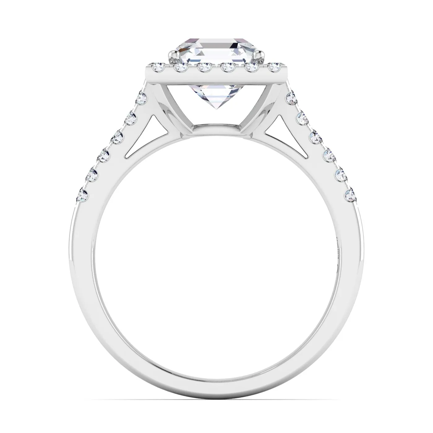 Celestial Halo Engagement Ring - Image 25