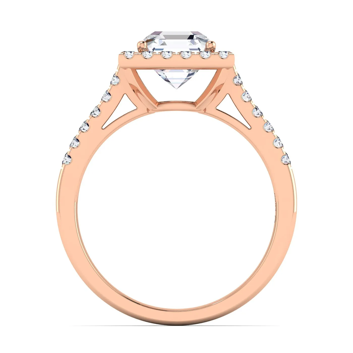 Celestial Halo Engagement Ring - Image 26