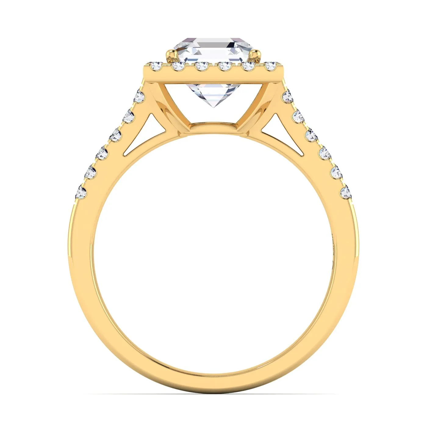 Celestial Halo Engagement Ring - Image 27