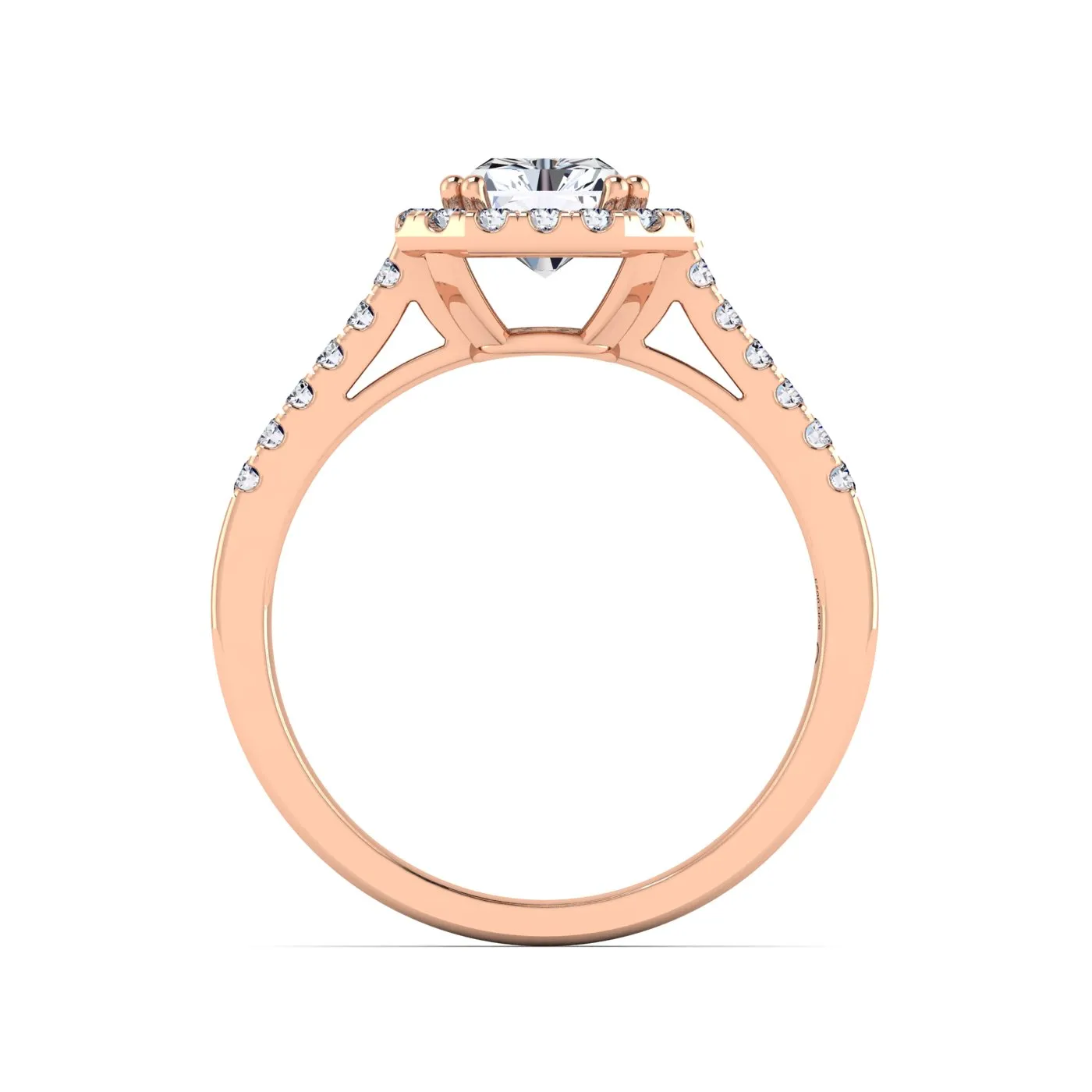 Celestial Halo Engagement Ring - Image 29