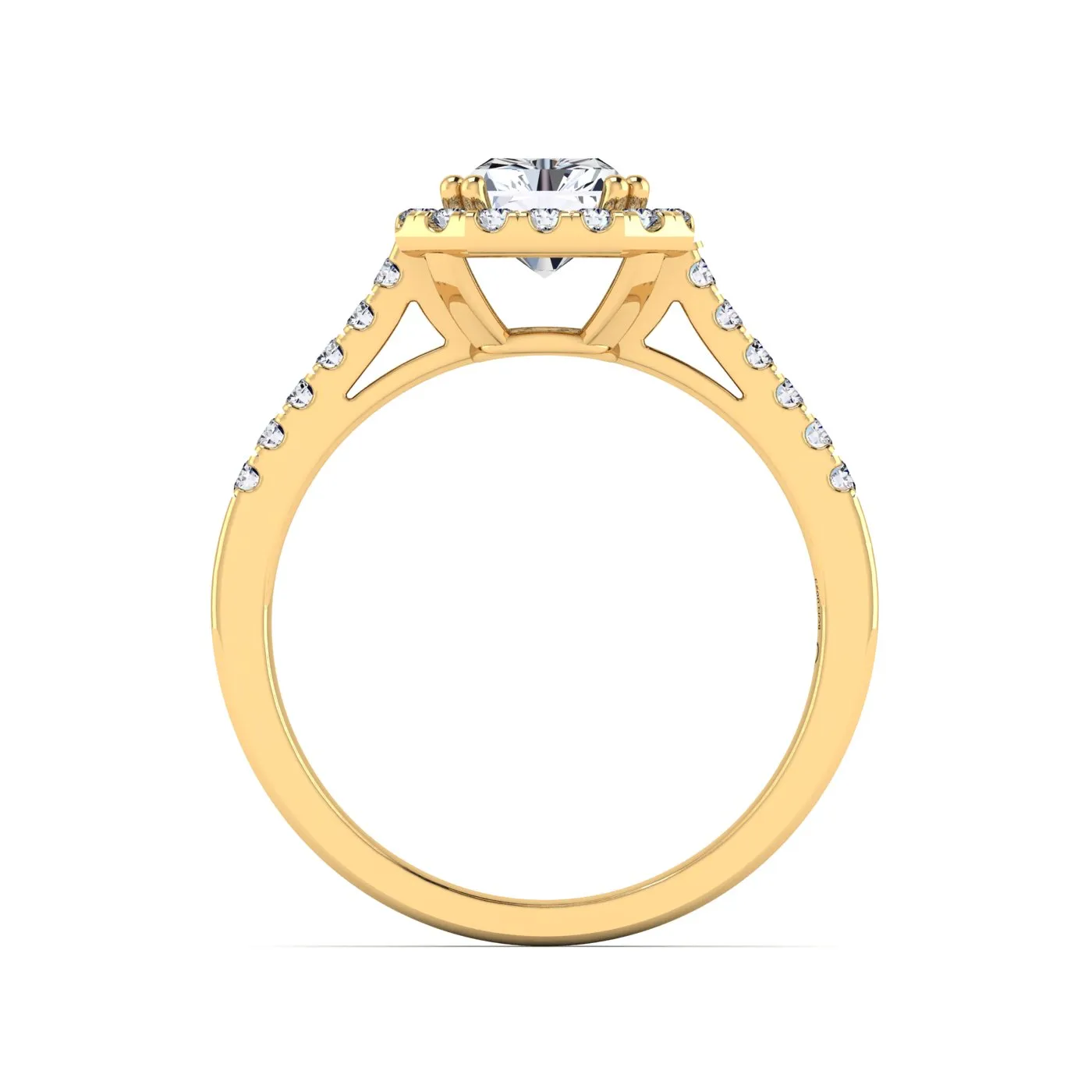 Celestial Halo Engagement Ring - Image 30