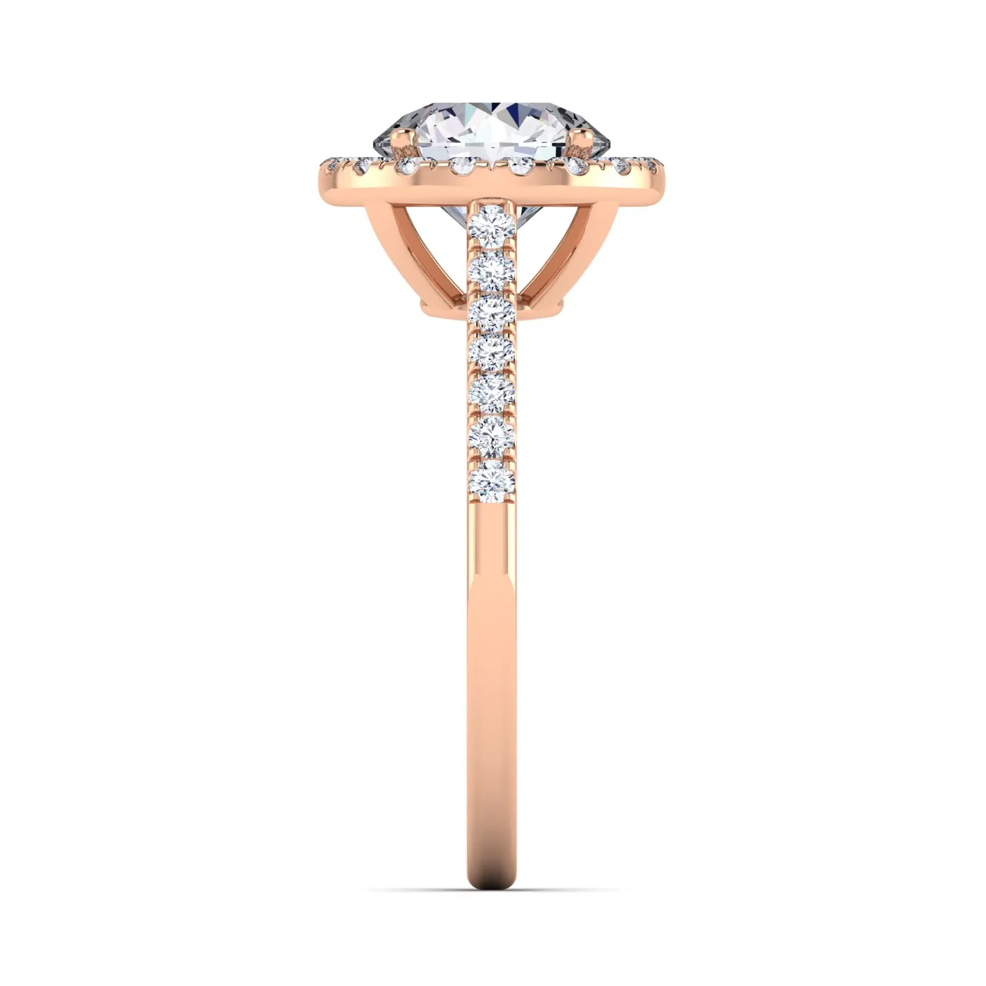 Celestial Halo Engagement Ring - Image 32