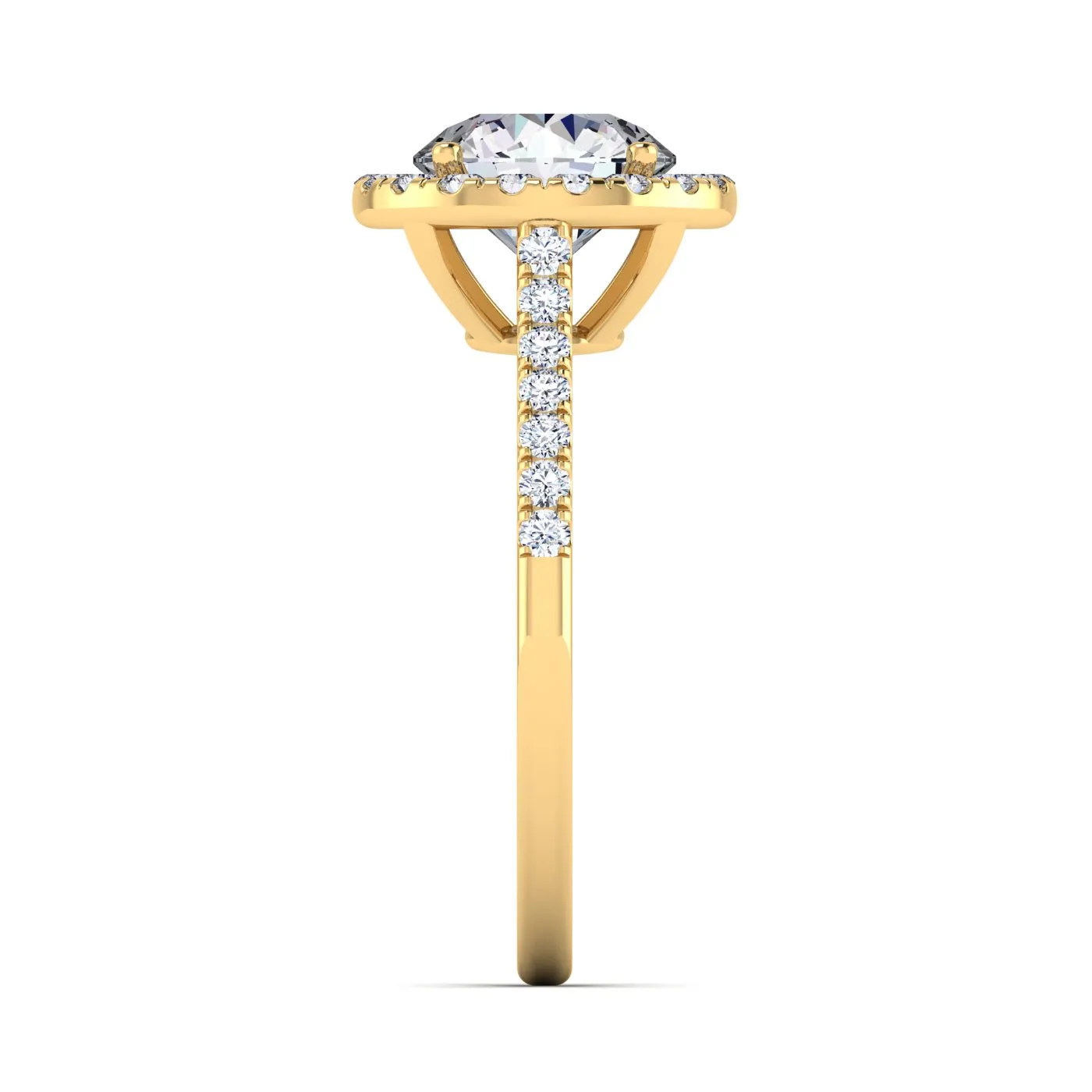 Celestial Halo Engagement Ring - Image 33