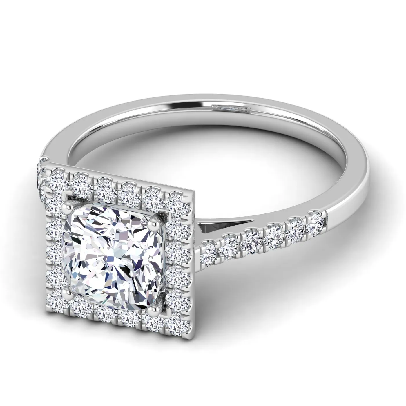Celestial Halo Engagement Ring - Image 34