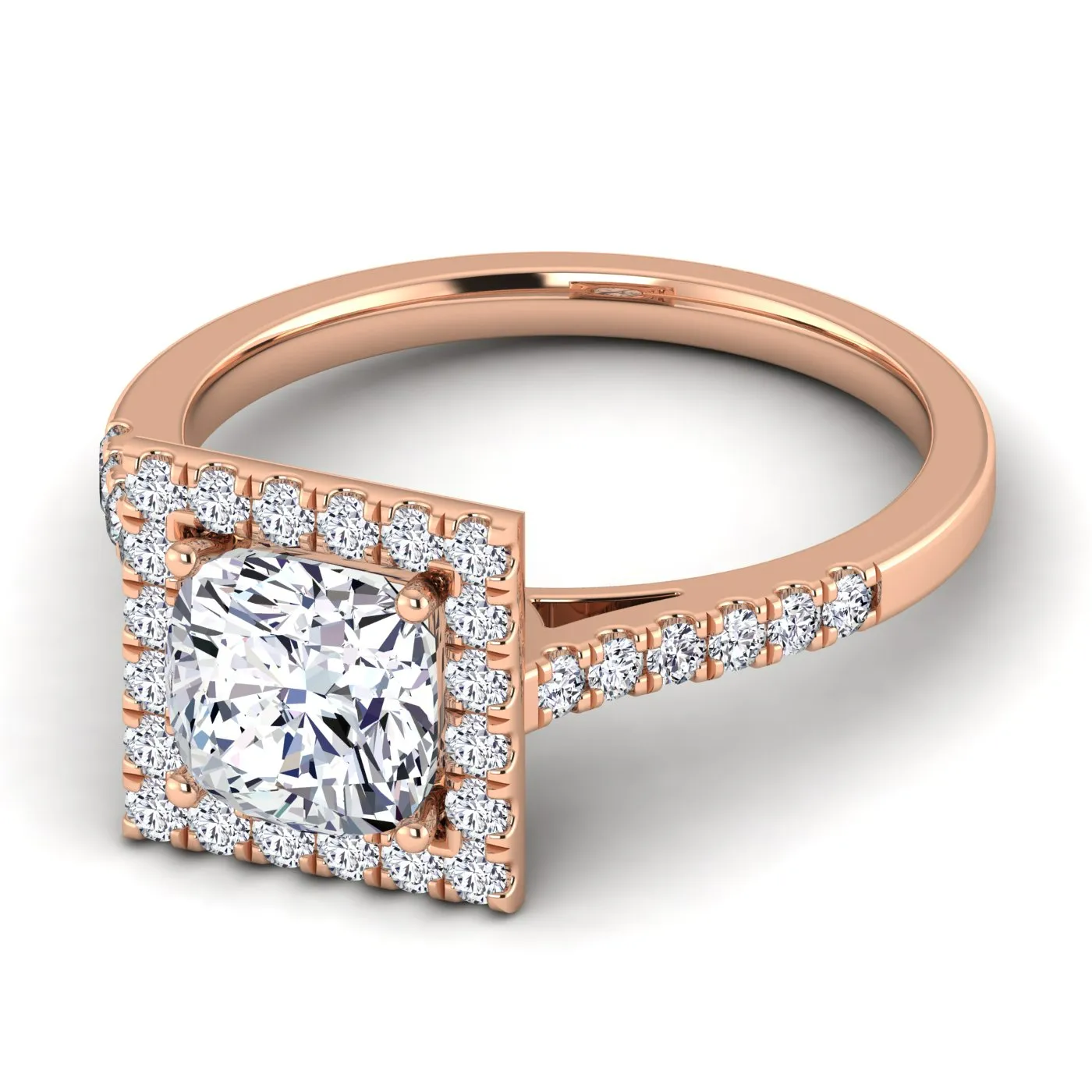 Celestial Halo Engagement Ring - Image 35
