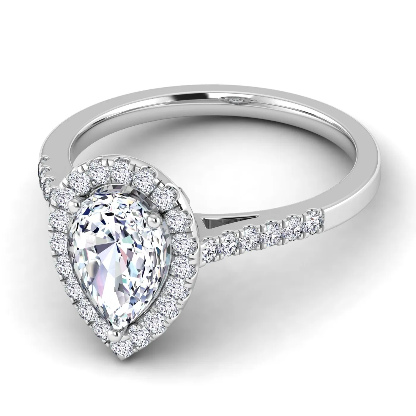 Celestial Halo Engagement Ring - Image 37
