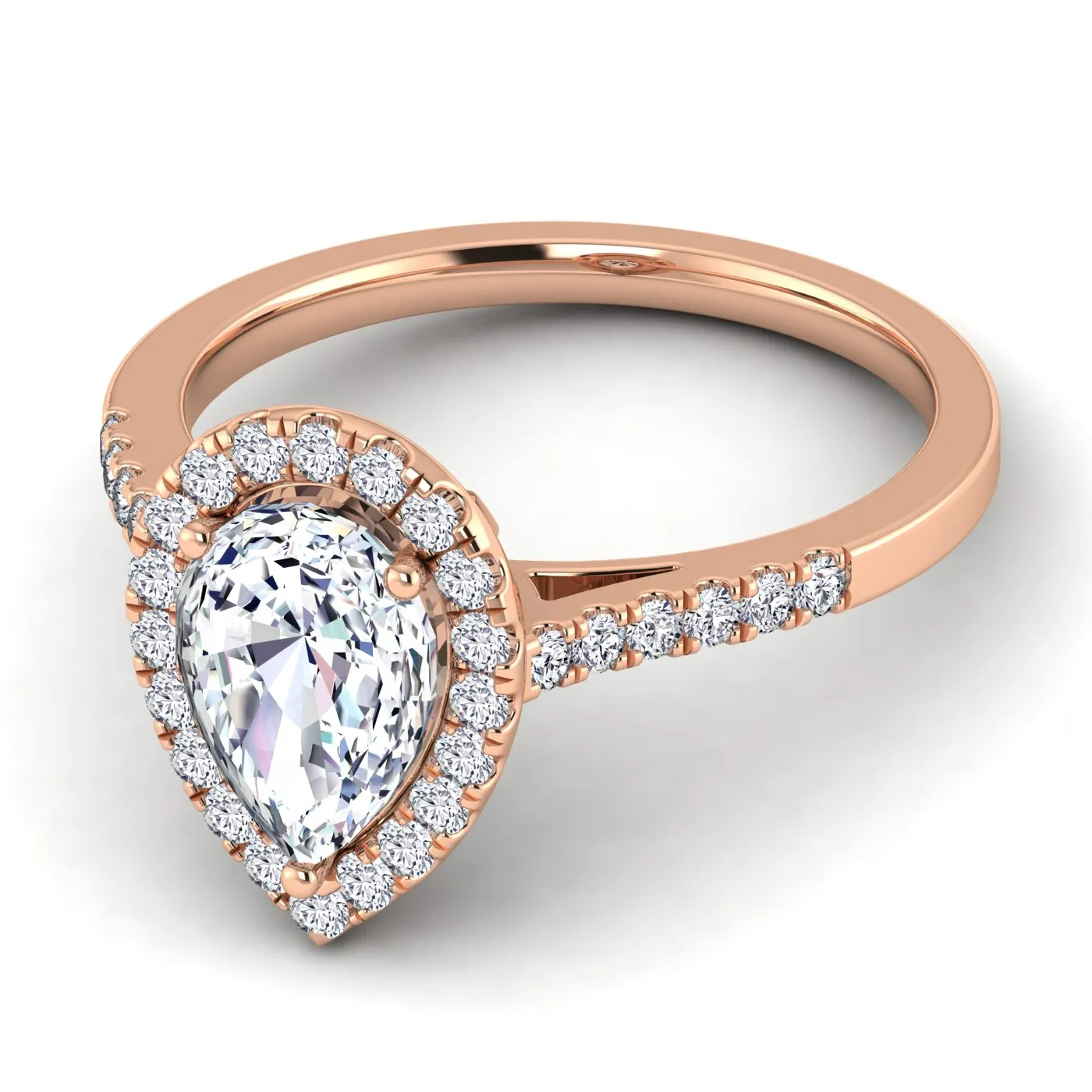 Celestial Halo Engagement Ring - Image 38