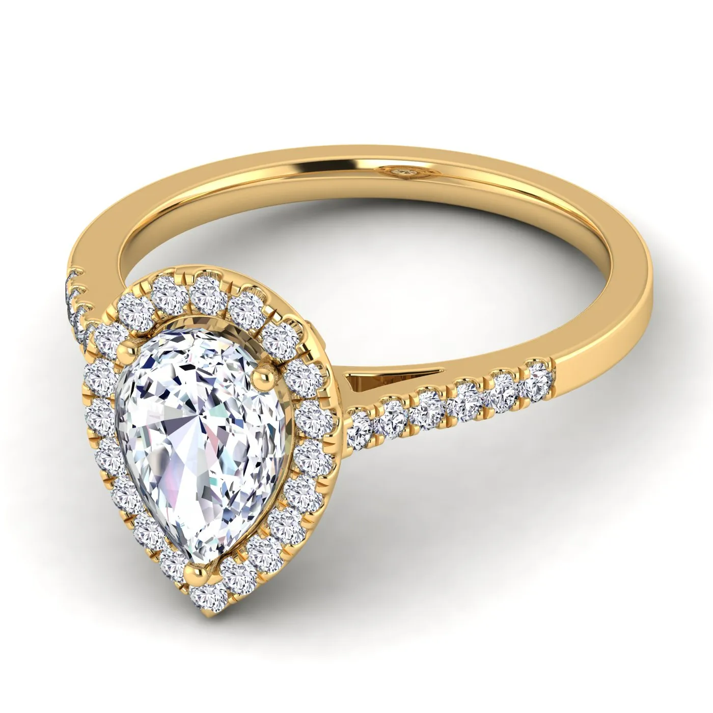 Celestial Halo Engagement Ring - Image 39