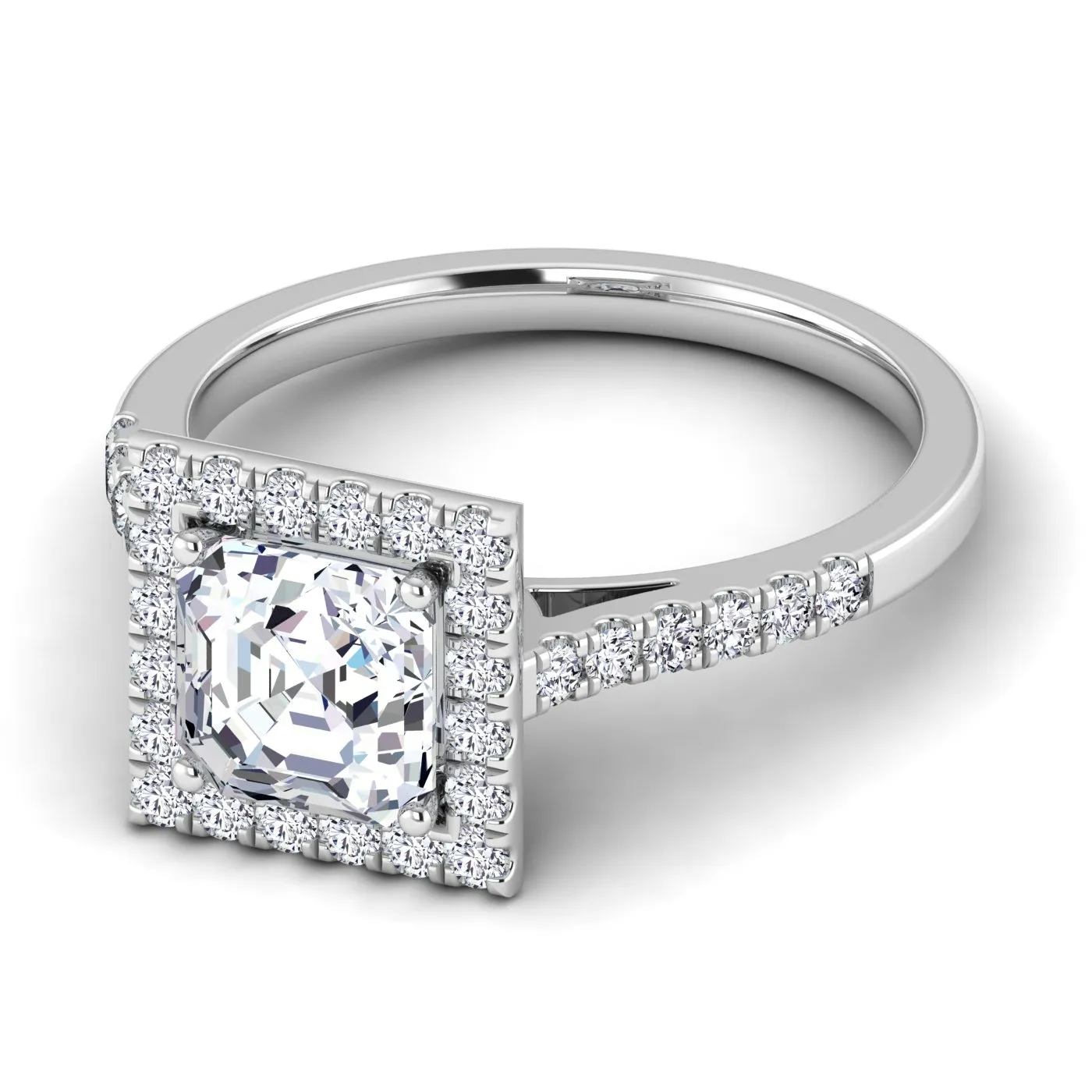 Celestial Halo Engagement Ring - Image 40