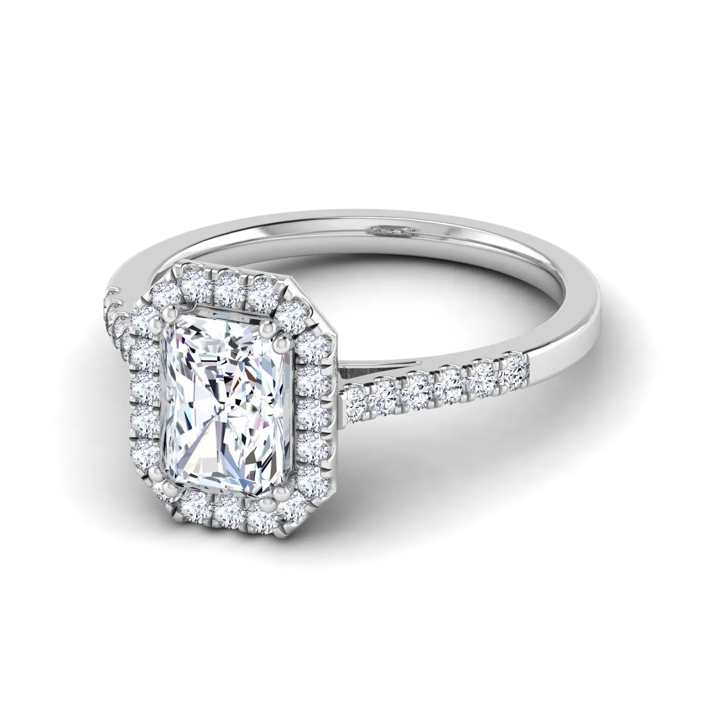 Celestial Halo Engagement Ring - Image 43