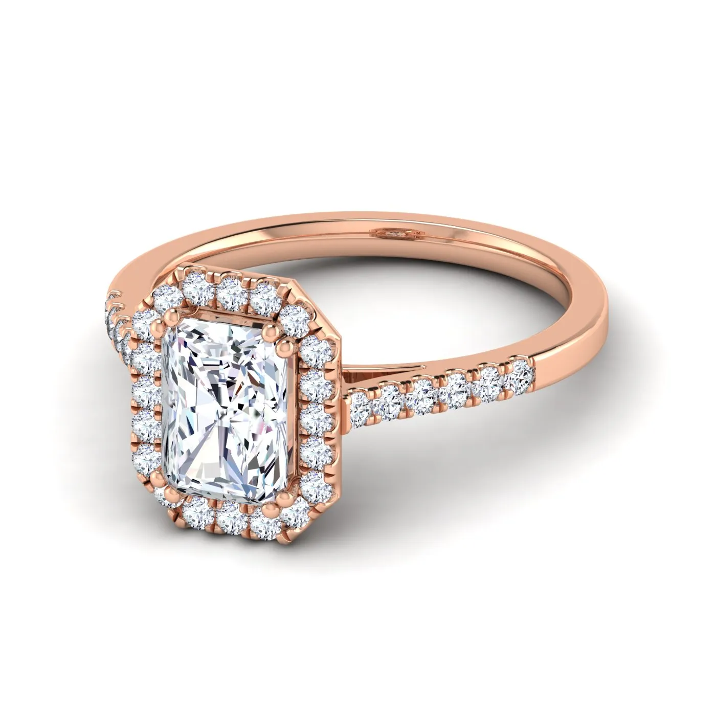 Celestial Halo Engagement Ring - Image 44