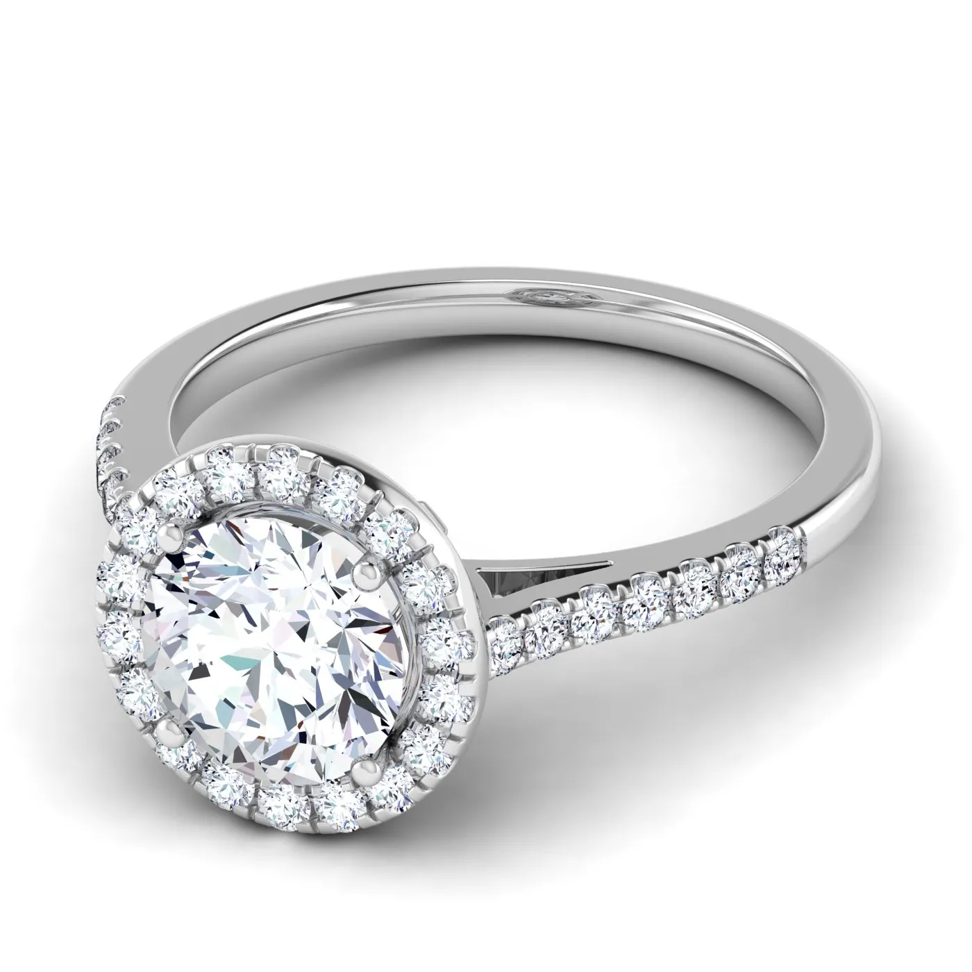 Celestial Halo Engagement Ring - Image 46