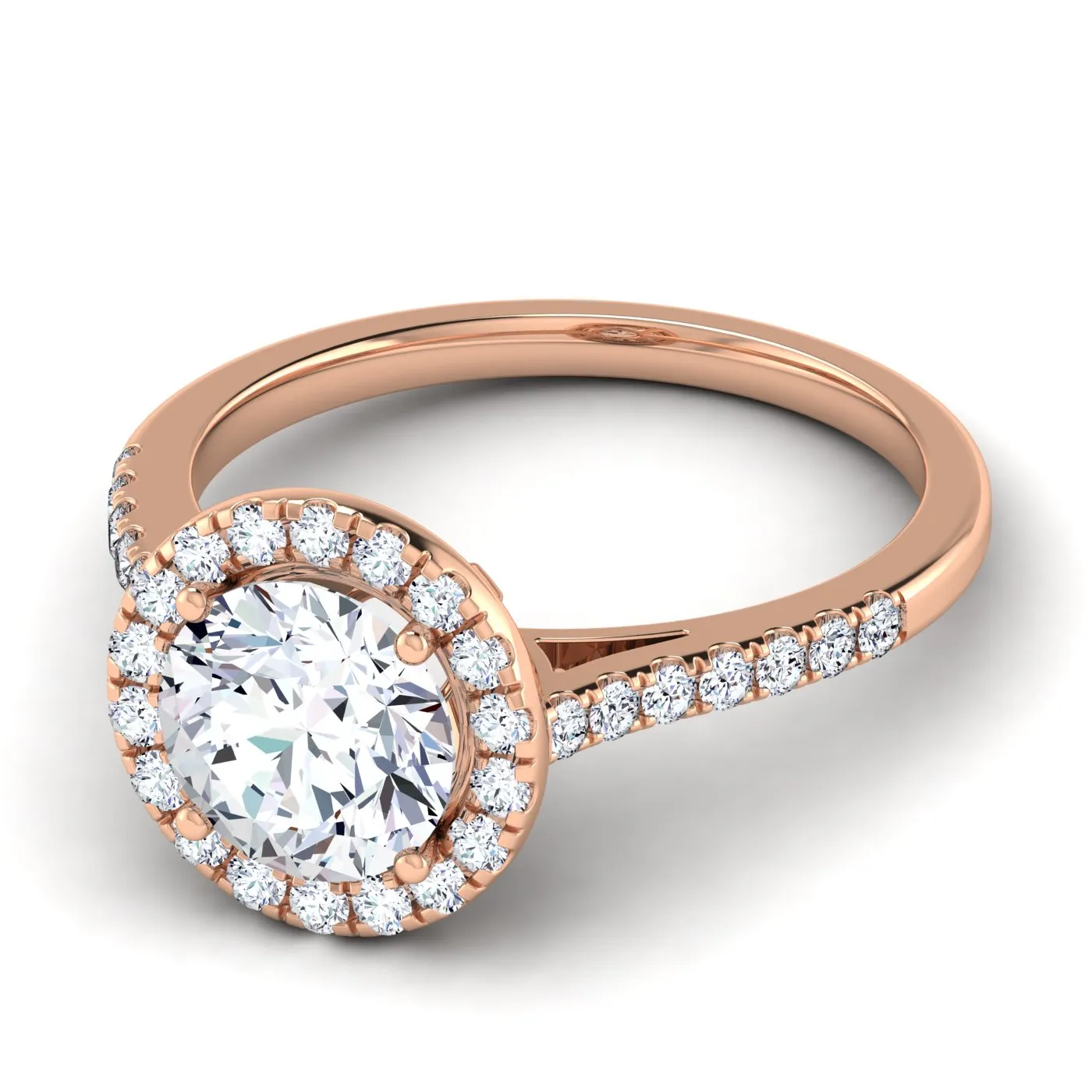 Celestial Halo Engagement Ring - Image 47