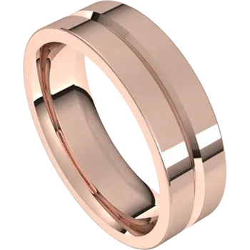 Comfort Fit Wedding Band - Image 11