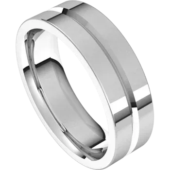 Comfort Fit Wedding Band - Image 10