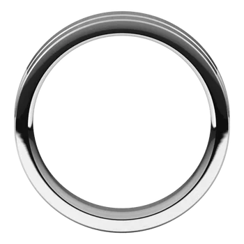 Comfort Fit Wedding Band - Image 4