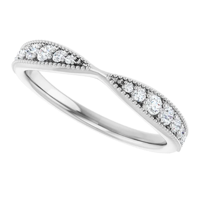 Contoured Match Wedding Band - Image 13