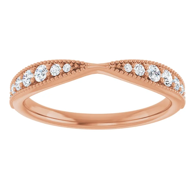 Contoured Match Wedding Band - Image 2