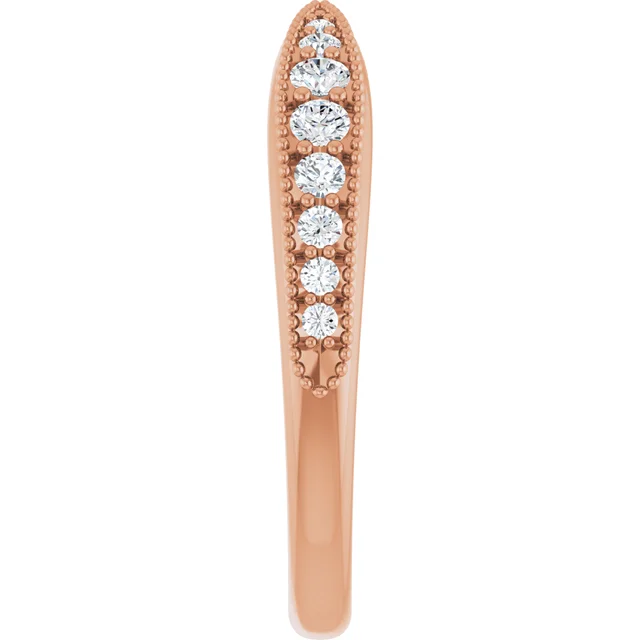 Contoured Match Wedding Band - Image 8