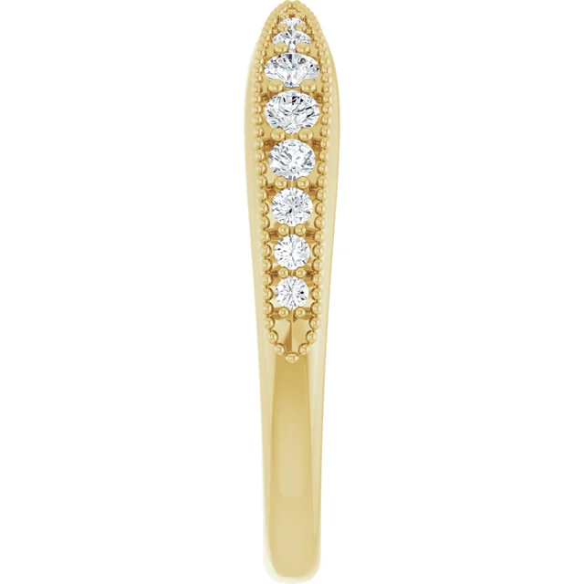Contoured Match Wedding Band - Image 9