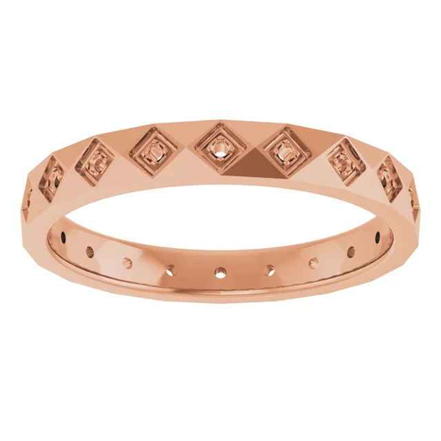 Eternity Mens Wedding Band - Image 2