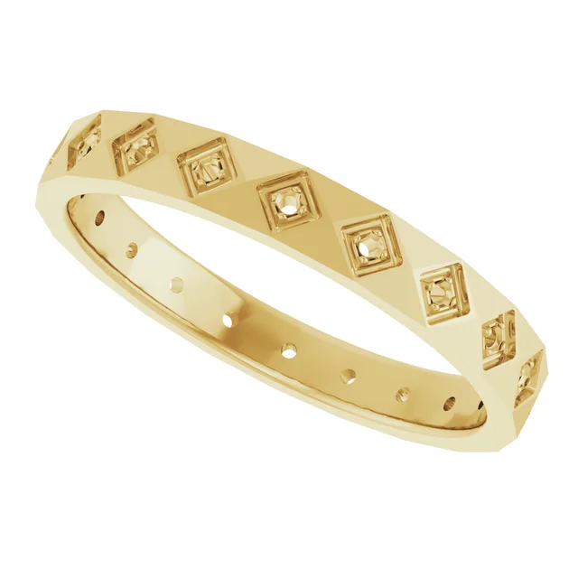 Eternity Mens Wedding Band - Image 15