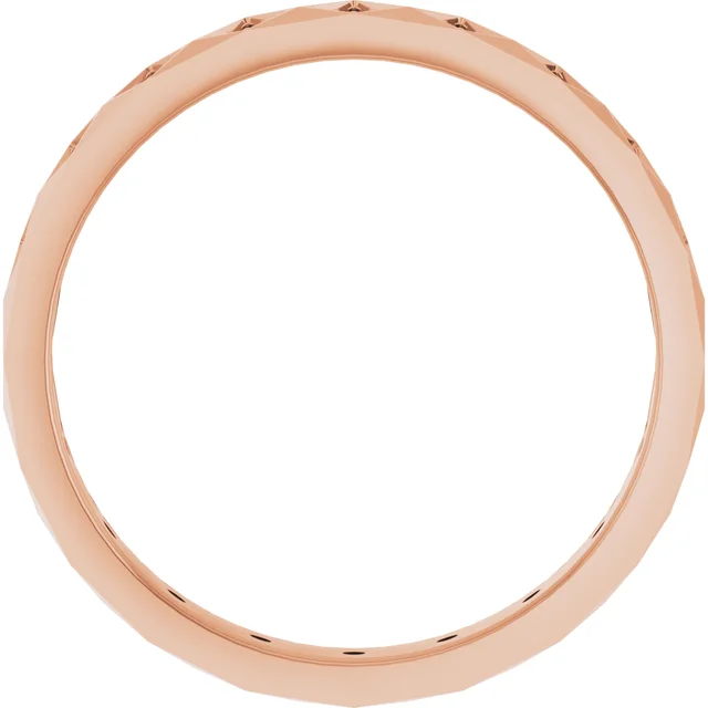 Eternity Mens Wedding Band - Image 5