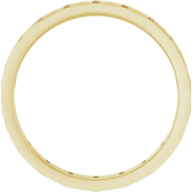 Eternity Mens Wedding Band - Image 6
