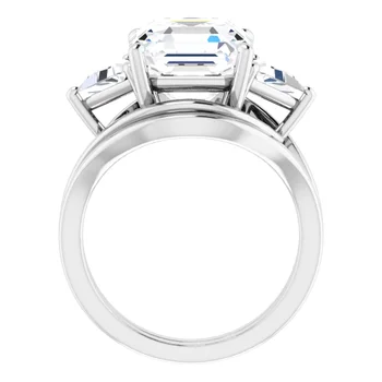 Golden Trio Solitaire Ring - Image 16