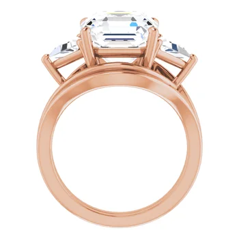 Golden Trio Solitaire Ring - Image 17
