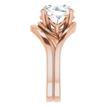 Golden Trio Solitaire Ring - Image 20