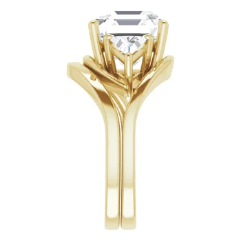 Golden Trio Solitaire Ring - Image 27
