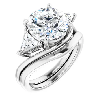 Golden Trio Solitaire Ring - Image 28