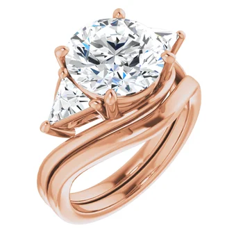 Golden Trio Solitaire Ring - Image 29