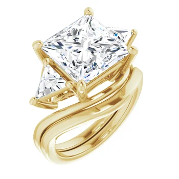 Golden Trio Solitaire Ring - Image 33
