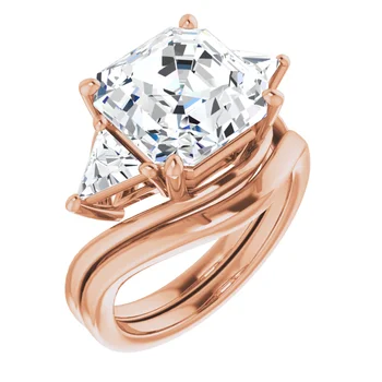 Golden Trio Solitaire Ring - Image 35