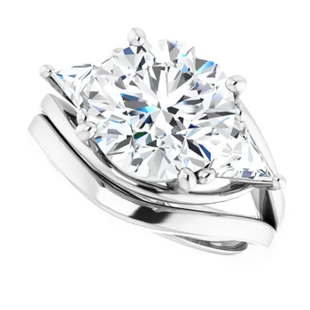 Golden Trio Solitaire Ring - Image 37
