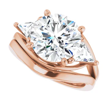 Golden Trio Solitaire Ring - Image 38