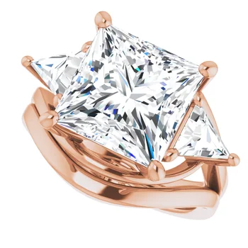 Golden Trio Solitaire Ring - Image 41