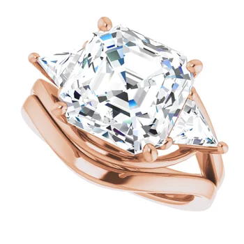 Golden Trio Solitaire Ring - Image 43
