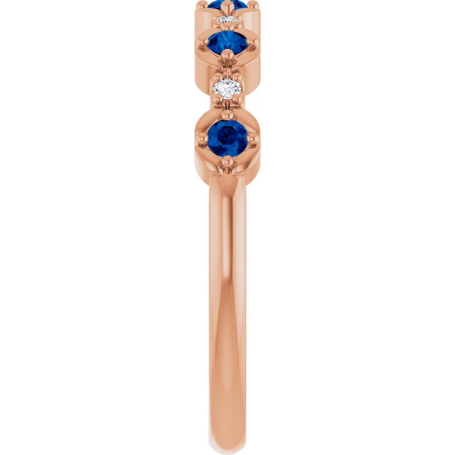 Stackable Wedding Band - Image 8