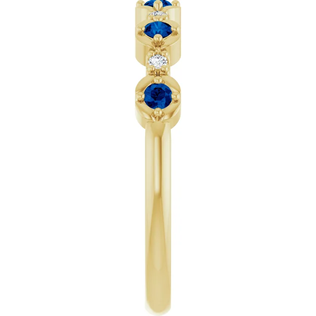 Stackable Wedding Band - Image 9