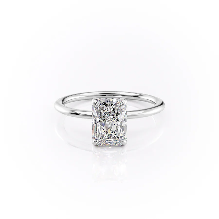 Radiant Cut Plain Band - Image 17